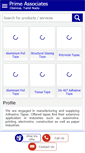 Mobile Screenshot of primeassociates.in